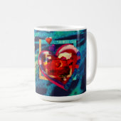 In der Stille gehaltene Tasse (VorderseiteRechts)
