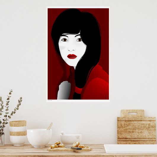 In der Stille Poster (Küche)