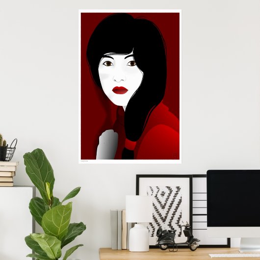 In der Stille Poster (Heimbüro)