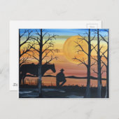 In der Stille Postkarte (Vorne/Hinten)