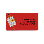 In der Stimmung Adressaufkleber (Vorne)