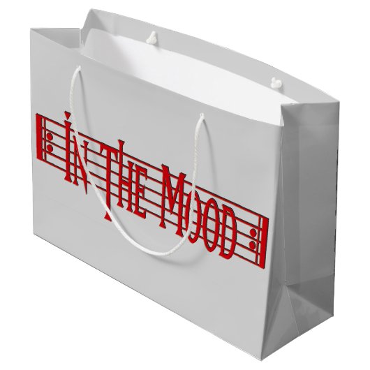 In der Stimmung Große Geschenktüte (Rückseite Schrägansicht)
