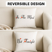 In der Stimmung - nicht heute Abend Kissen