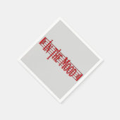 In der Stimmung Serviette (Ecke)