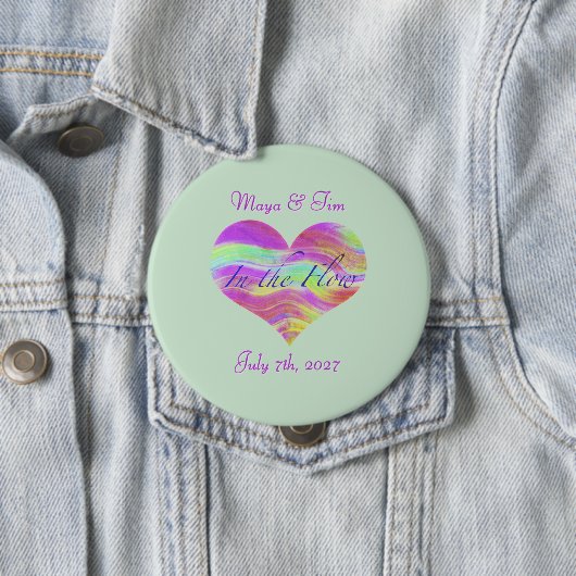 In der Strömung der Liebe Button (Beispiel)