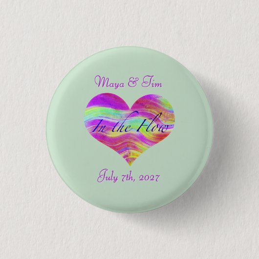 In der Strömung der Liebe Button (Vorderseite)