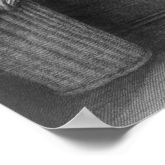 In der Studie von Charles Dickens Poster (Ecke)