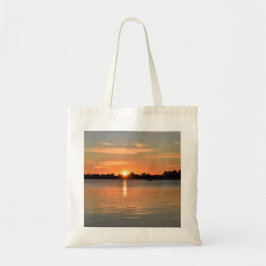 In der Sunset Budget Tote Tasche gefangen