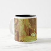 In der Tiefe des Winters Zweifarbige Tasse (Vorderseite Links)