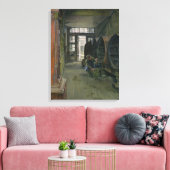 In der Vinegar-Fabrik in Hamburg, 1891 Leinwanddruck (Insitu (Wohnzimmer))