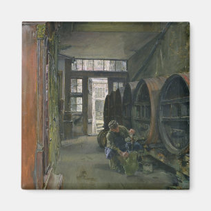 In der Vinegar-Fabrik in Hamburg, 1891 Magnet