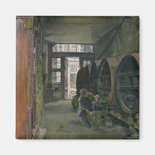 In der Vinegar-Fabrik in Hamburg, 1891 Magnet (Vorne)