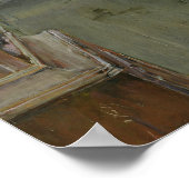 In der Vinegar-Fabrik in Hamburg, 1891 Poster (Ecke)