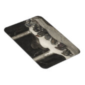 In der Weihnachtsnacht, 1913 von John Bauer Magnet (Rechte Seite)