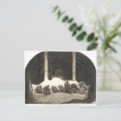 In der Weihnachtsnacht von John Bauer 1913 Postkarte (Stehend Vorderseite)