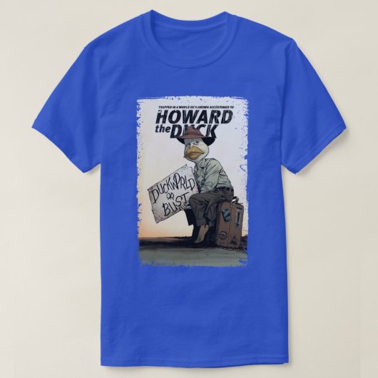 In der Welt Howard Art das Duck-Geschenk für Fans T-Shirt (Design vorne)