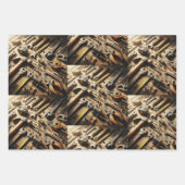 In der Werkstatt Wrapping Paper Flat Sheet Set von Geschenkpapier Set (Vorderseite 2)