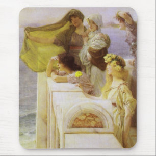 In der Wiege von Aphrodite von Sir Lawrence Alma T Mousepad