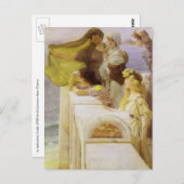 In der Wiege von Aphrodite von Sir Lawrence Alma T Postkarte (Vorne/Hinten)