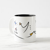 In der Wind-Tasse Zweifarbige Tasse (Vorderseite Links)