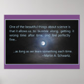 In der Wissenschaft geht es um das Bumbling! Poster (Vorne)