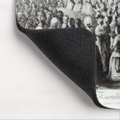 In der Wüste sich treffen, graviert von L. Mousepad (Ecke)
