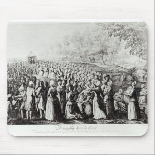In der Wüste sich treffen, graviert von L. Mousepad
