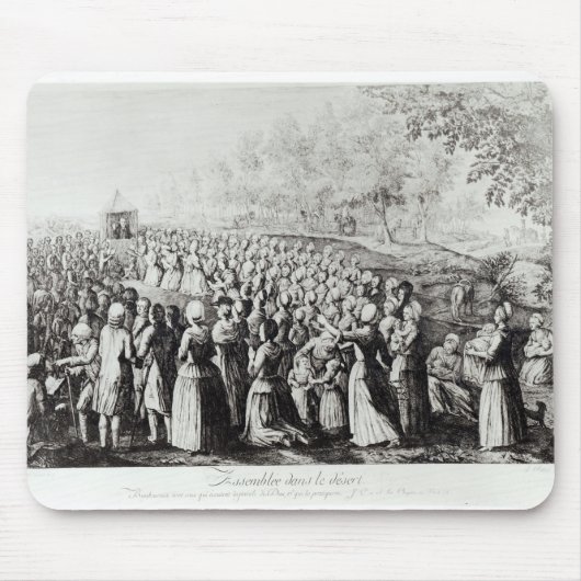 In der Wüste sich treffen, graviert von L. Mousepad (Vorne)