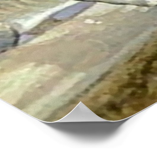 "In der Wüste" von Jenny Nystrom Poster (Ecke)