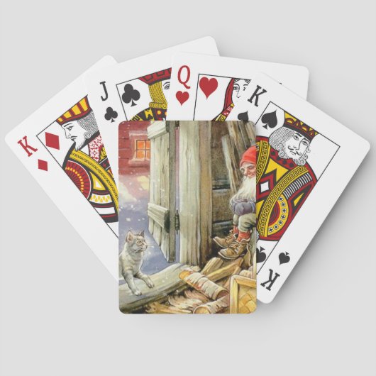 "In der Wüste" von Jenny Nystrom Spielkarten (Rückseite)