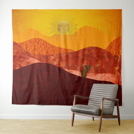 In der Wüste Wandteppich (Beispiel (Horizontal))