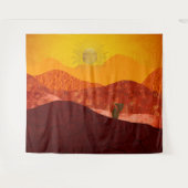 In der Wüste Wandteppich (Vorderseite (Horizontal))