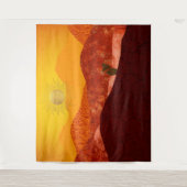 In der Wüste Wandteppich (Vorderseite)