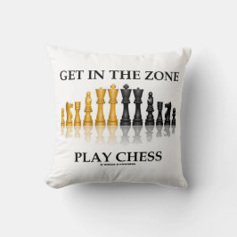 In der Zone spielen Schachratgeber Schach Set Stüc Kissen