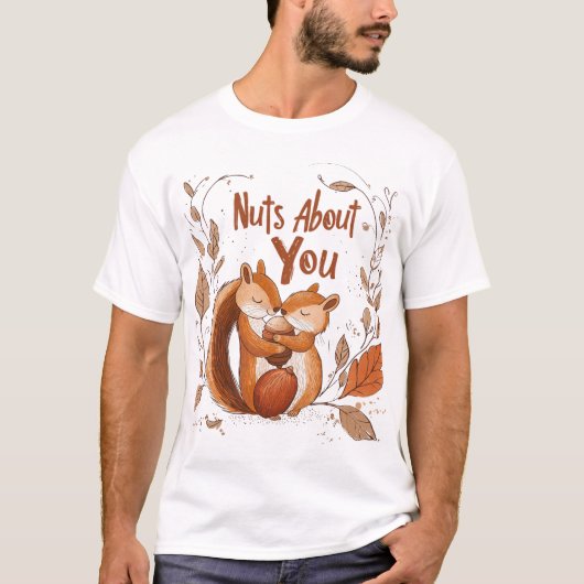 In dich verliebt🐿️ T-Shirt (Vorderseite)