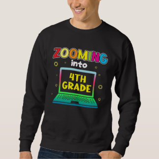 In die 4. Klasse zoomen Sweatshirt