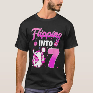 In die 7 Jubel Cheerleader 7. Geburtstag Mädchen C T-Shirt