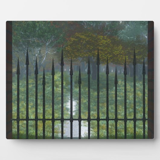 In die Altwaldstätte Foto Plaque Fotoplatte (Vorderseite)