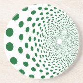 In die Augen-Untersetzer Getränkeuntersetzer (Vorne)