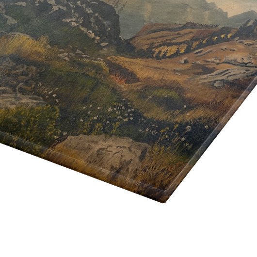 In die Berge, originell von Gary Poling Schneidebrett (Ecke)