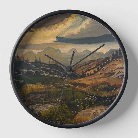 In die Berge, originell von Gary Poling Uhr (Vorderseite)