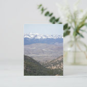 IN DIE BERGE POSTKARTE (Stehend Vorderseite)