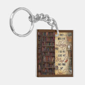 In die Bibliothek Schlüsselanhänger (Vorderseite links)