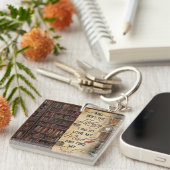 In die Bibliothek Schlüsselanhänger (Vorderseite rechts)