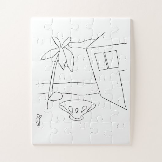 In die Erde Puzzle (Vertikal)