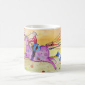 In die Ewigkeit reiten Kaffeetasse (Mittel)