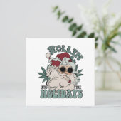 In die Feiertage einrollen (Stehend Vorderseite)