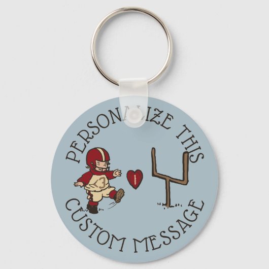 In die freundliche Zone Schlüsselanhänger (Vorderseite)