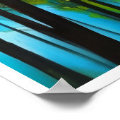 In die Gartenlandschaft Malerposter Poster (Ecke)