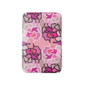 In die geometrische Form des rosa Mitteljahrs Badematte (Vorderseite Vertikal)